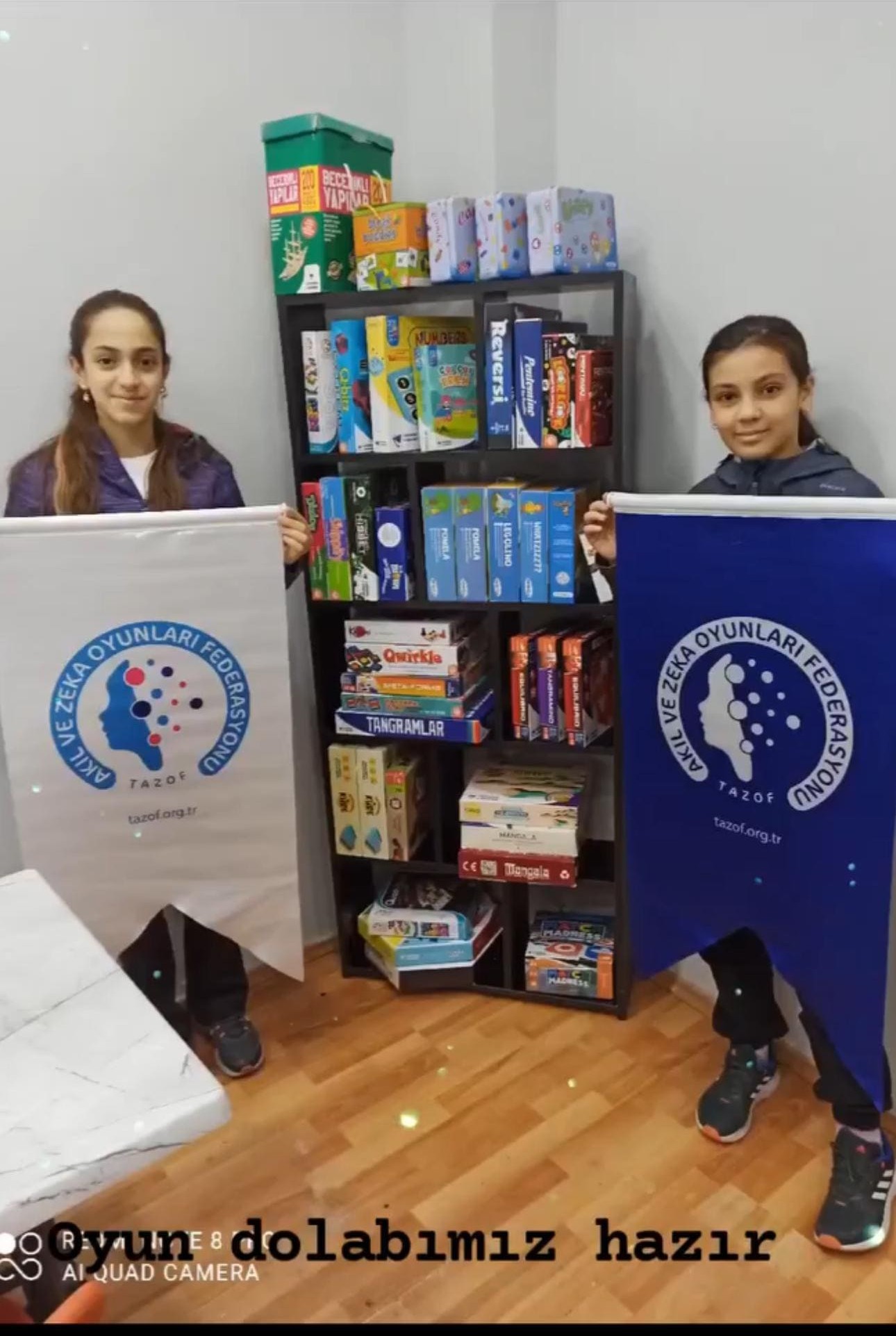 Dance class group pose